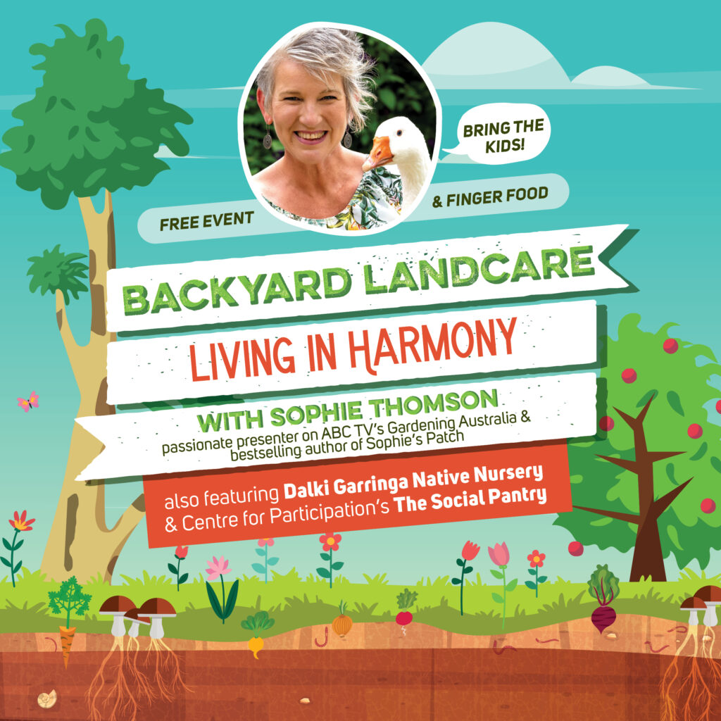 YOU’RE INVITED to living in natural harmony with Sophie Thomson
