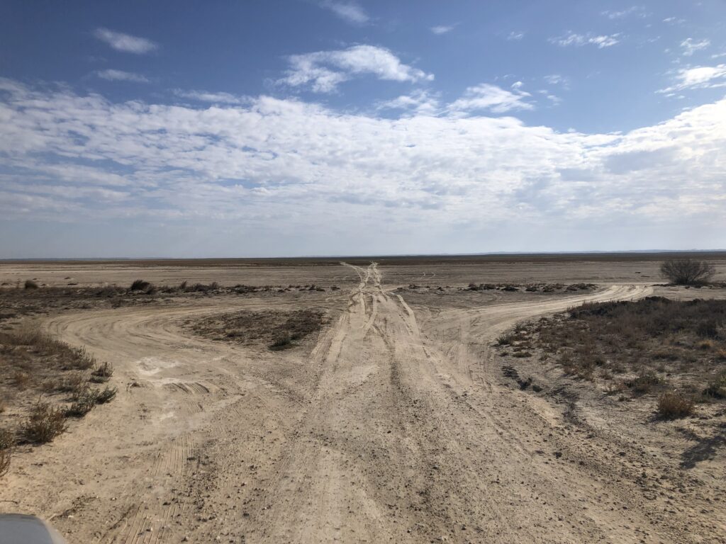 Lake Hindmarsh dry view April 2025
